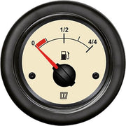VETUS FUELN beige Brandstofmeter 12/24V