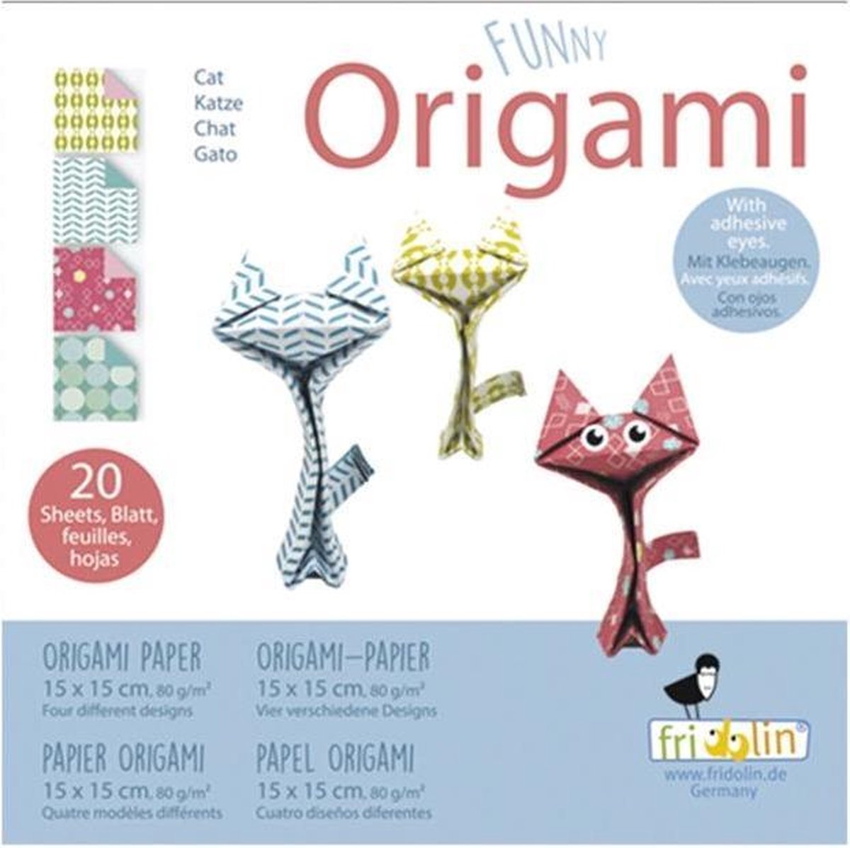 Funny Origami: KAT 15x15cm