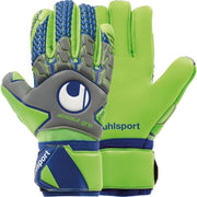 Uhlsport Tensiongreen Absolutgrip Hn Keepershandschoenen - Donkergrijs / Fluo Groen / Marine | Maat: 10