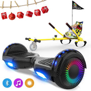 Evercross 6.5 inch Hoverboard met Flits Wielen