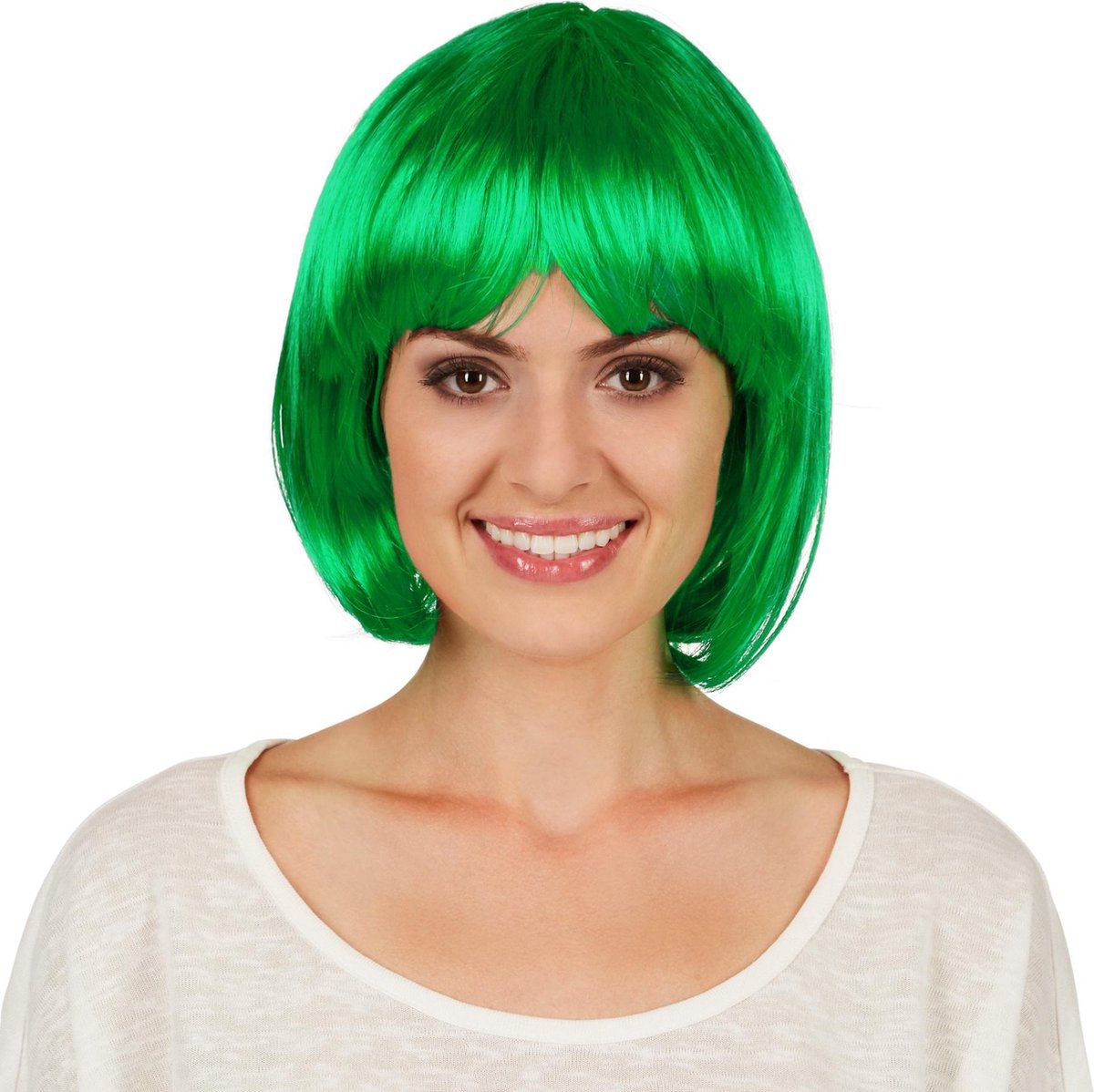 dressforfun - Bob groen  - verkleedkleding kostuum halloween verkleden feestkleding carnavalskleding carnaval feestkledij partykleding - 301129