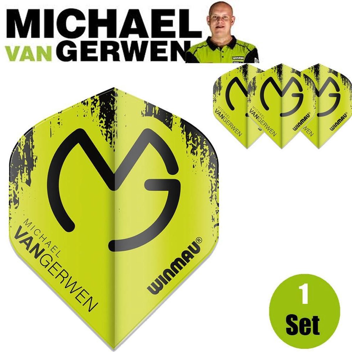 Michael van Gerwen Dartflights - - ()