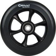 Chilli Wheel - Turbo - 110mm - Zwart Pu/ Zwart Core