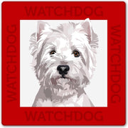 West Highland white terriër waakbord