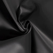 Glim®  Kunstleer stof - Skai leer - Op rol - Stof per meter - Faux leather - imitatie leder - 100* 147 - Antraciet