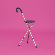 Wandelstokstoeltje in aluminium Homecraft