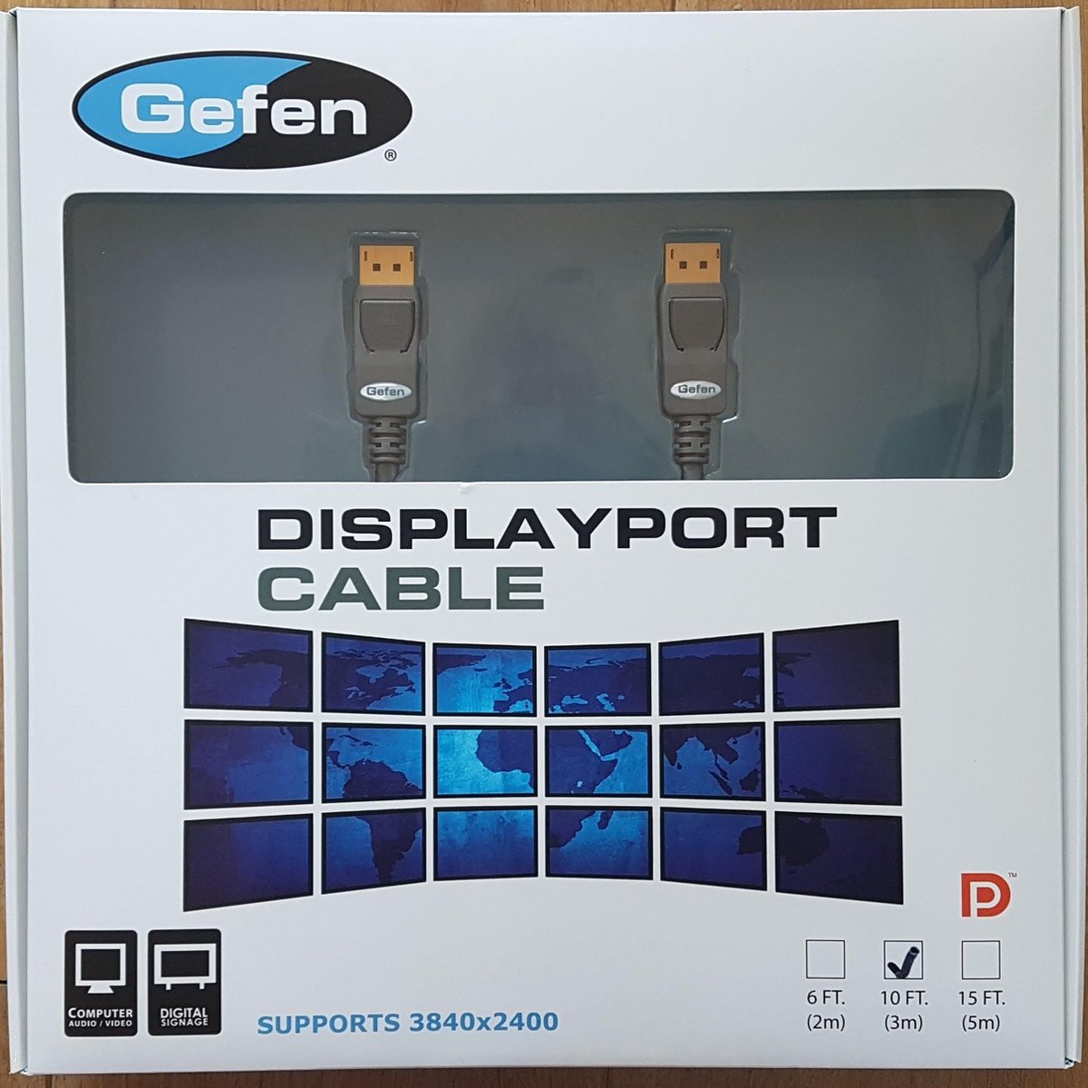 Gefen DisplayPort kabel 3m