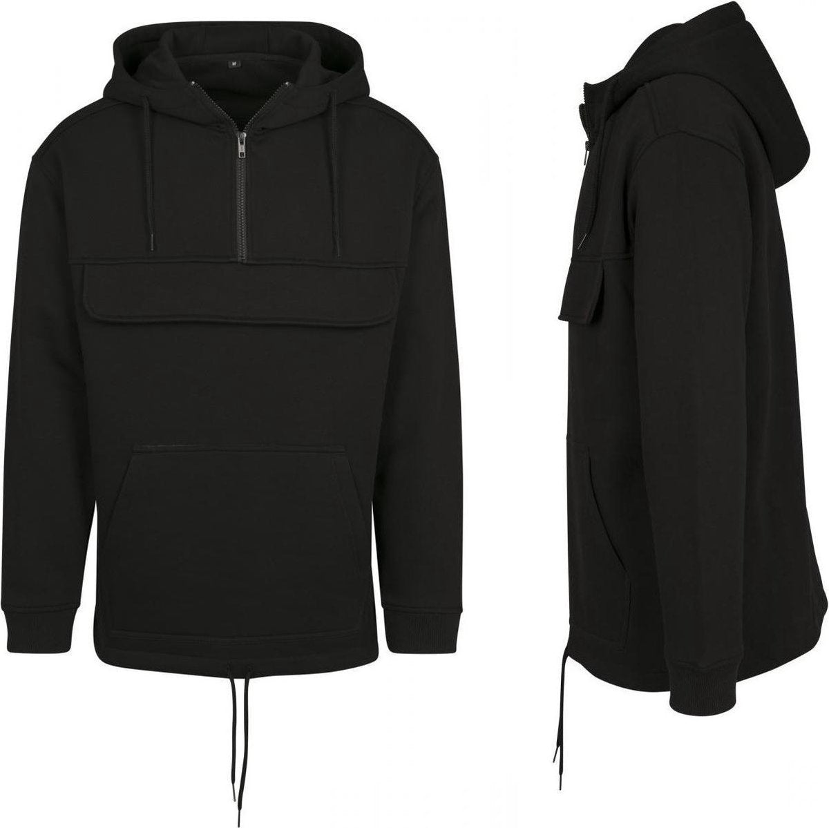 Senvi Sweat Pullover Hoodie - Kleur Zwart - Maat 3XL