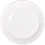 Folat Borden 23 Cm Papier Wit 8-delig
