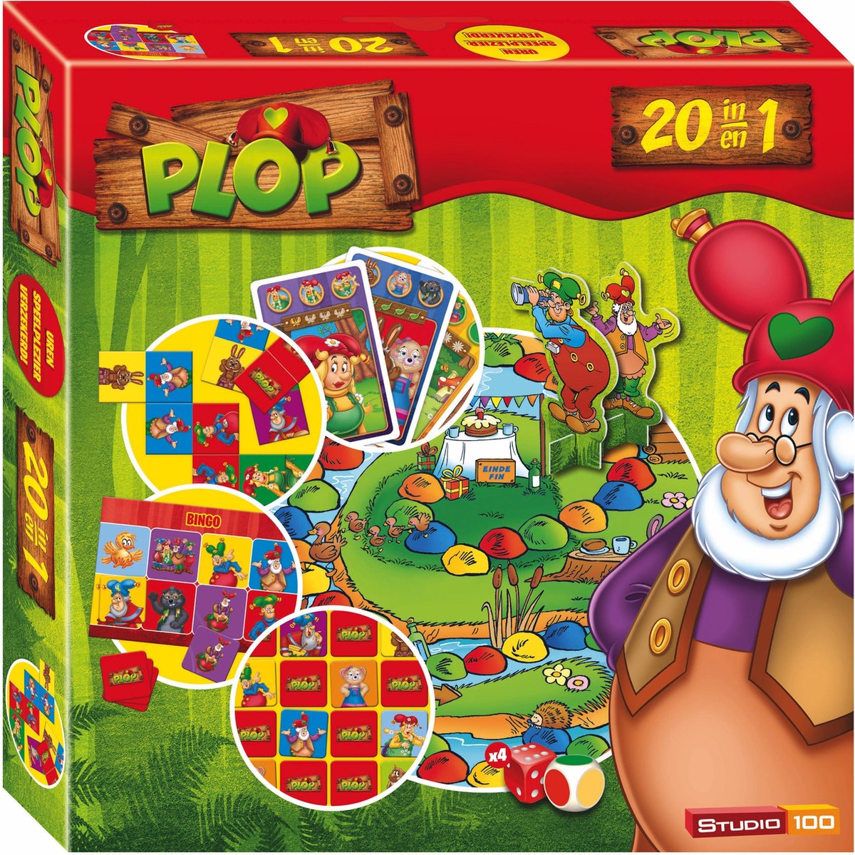 Kabouter Plop Spel - 20 in 1