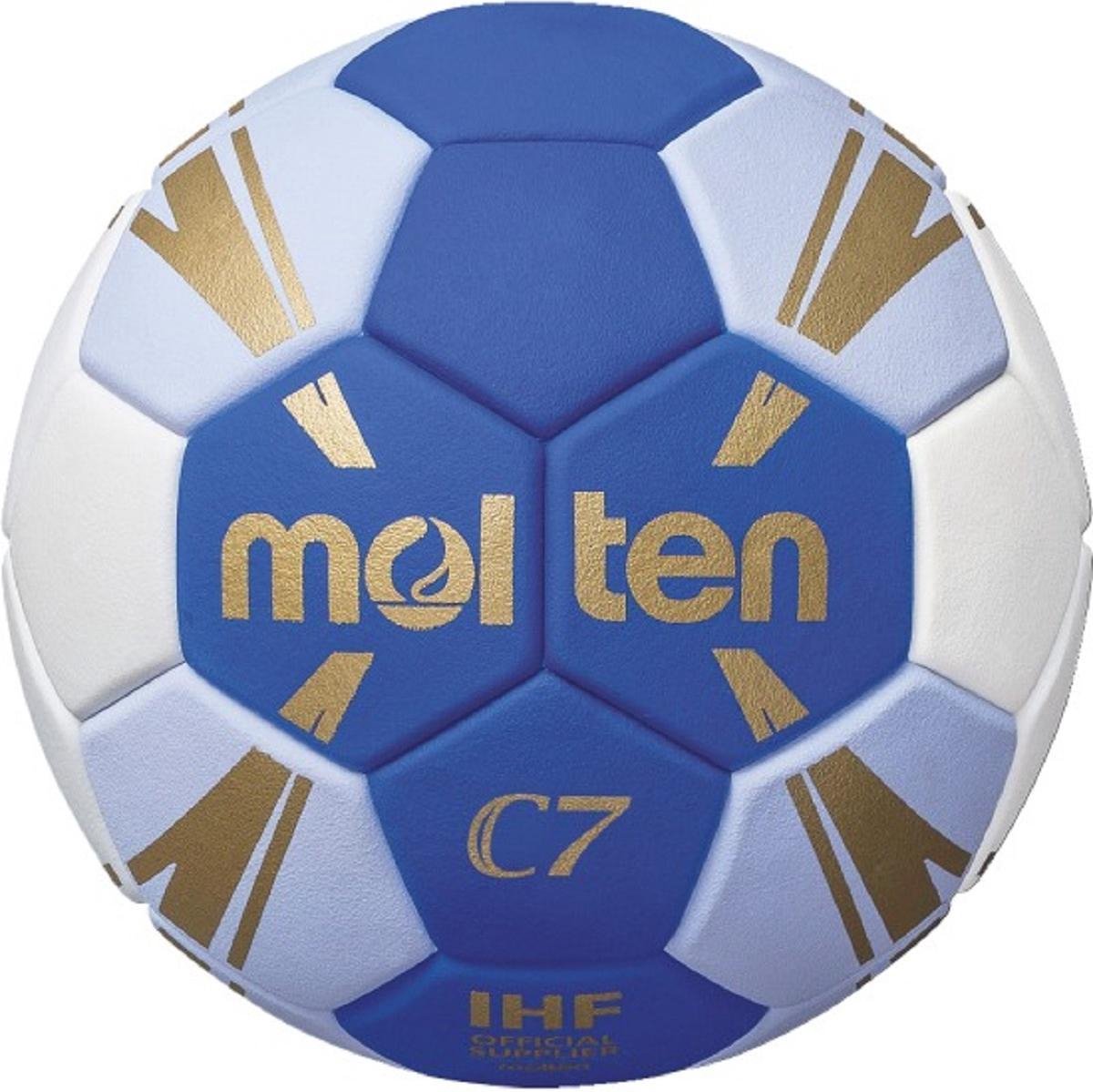 Molten C7 handbal - maat 1 (= dames)  - kleur blauw