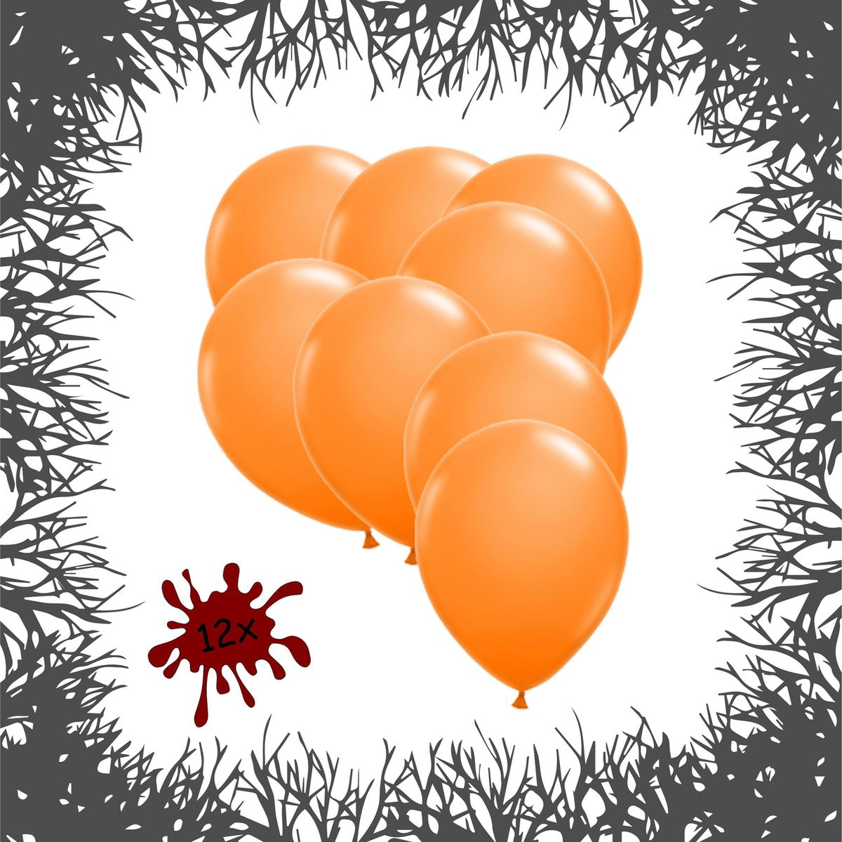 Premium Ballonnen Pumpkin Orange 12 stuks 30 cm