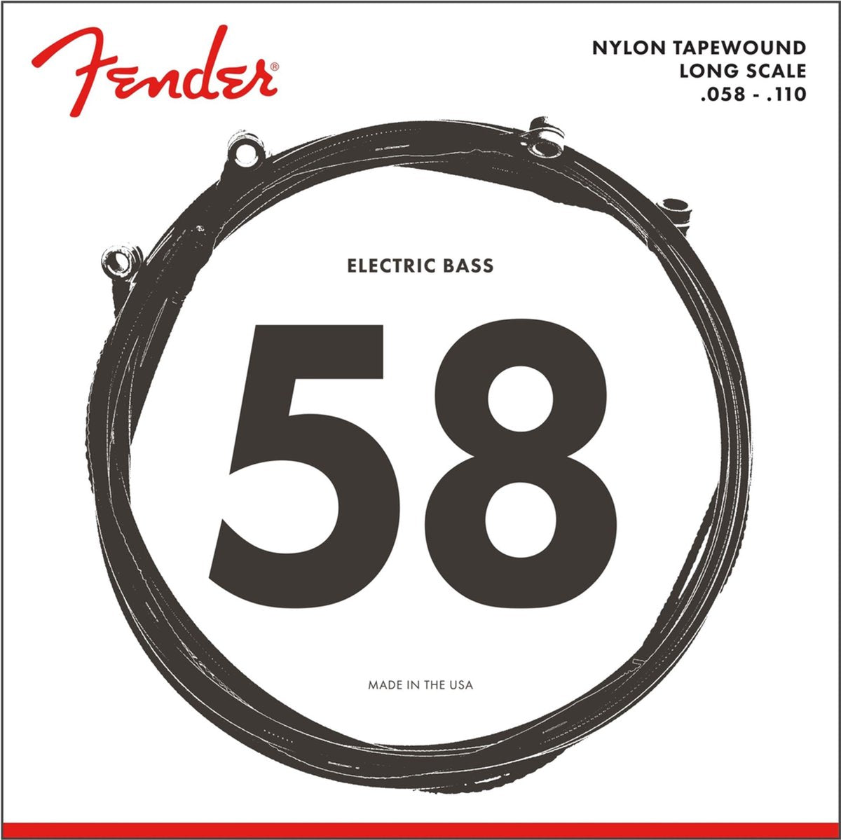 Strings Nylon 9120 58-110 Nylon Tape wound