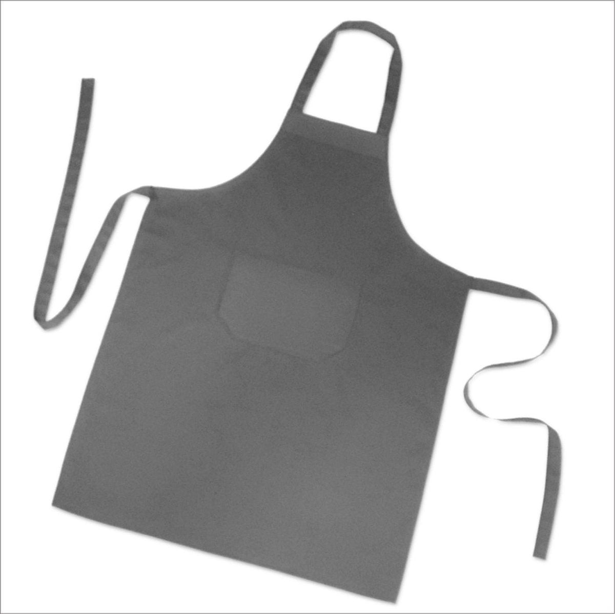 Homéé® Horeca suite Keukenschorten BBQ BIB Apron - donker grijs - 70x100 cm -  2 stuks