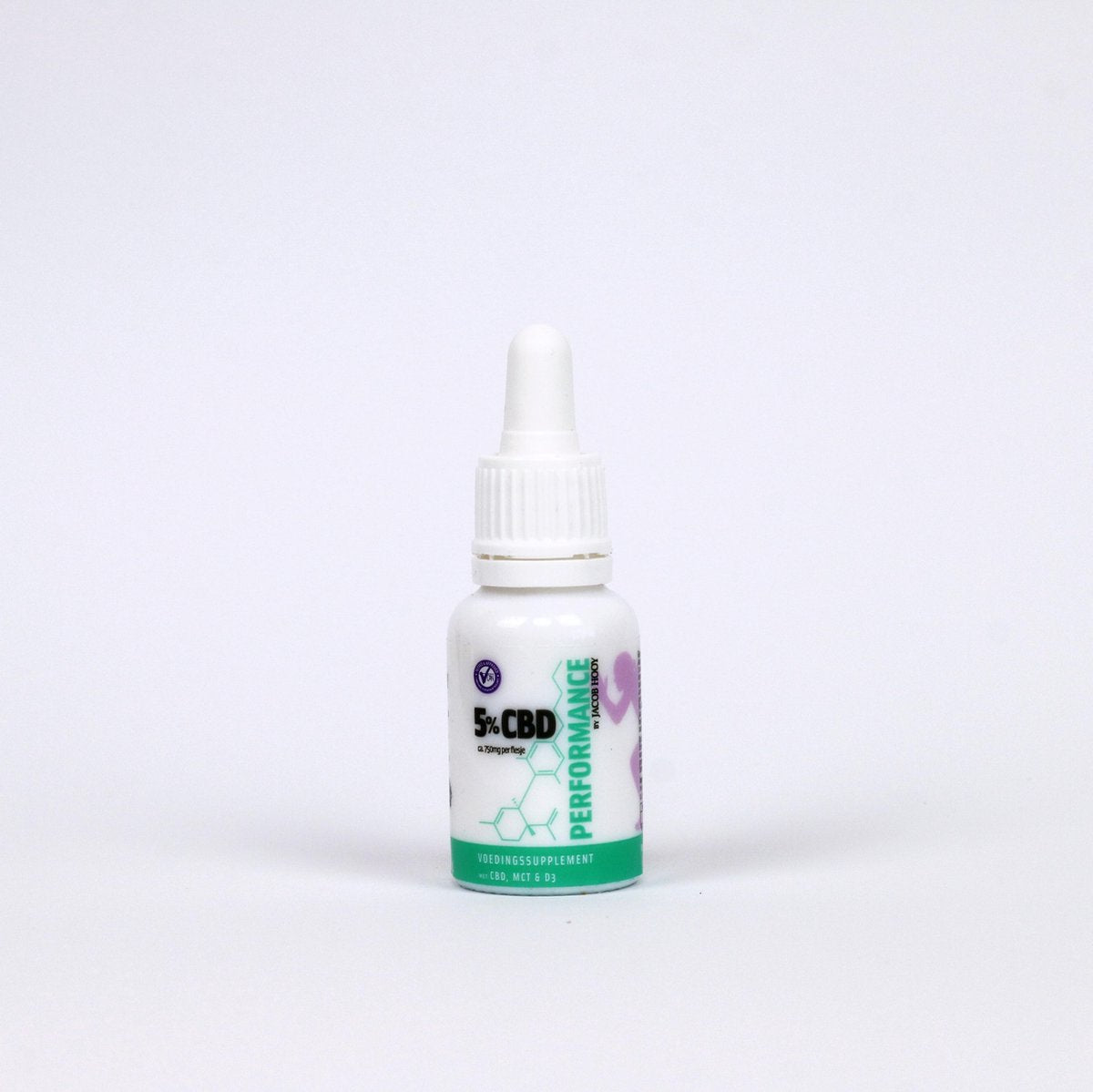 Jacob Hooy Performance CBD olie 5% 15 ml