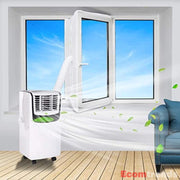 Airco Raamafdichtingskit - 400 cm - Mobiele Airconditioning Raamhoes - Ook tegen Ongedierte en voor Droger met Slang - Ecomtrends®