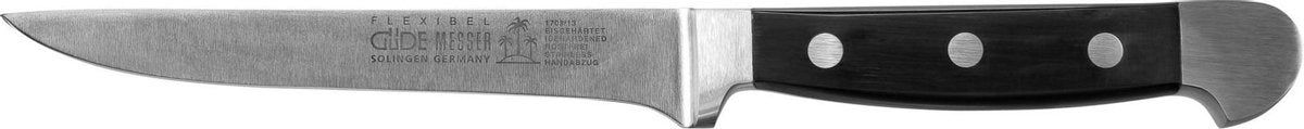 Güde Alpha uitbeenmes flex. POM zwart 13 cm 1703/13