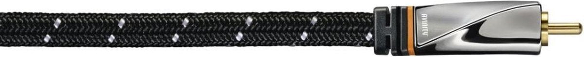 Avinity Digitale Cinch-kabel 1 Stekker - 1 Stekker Stof Verguld 2 M