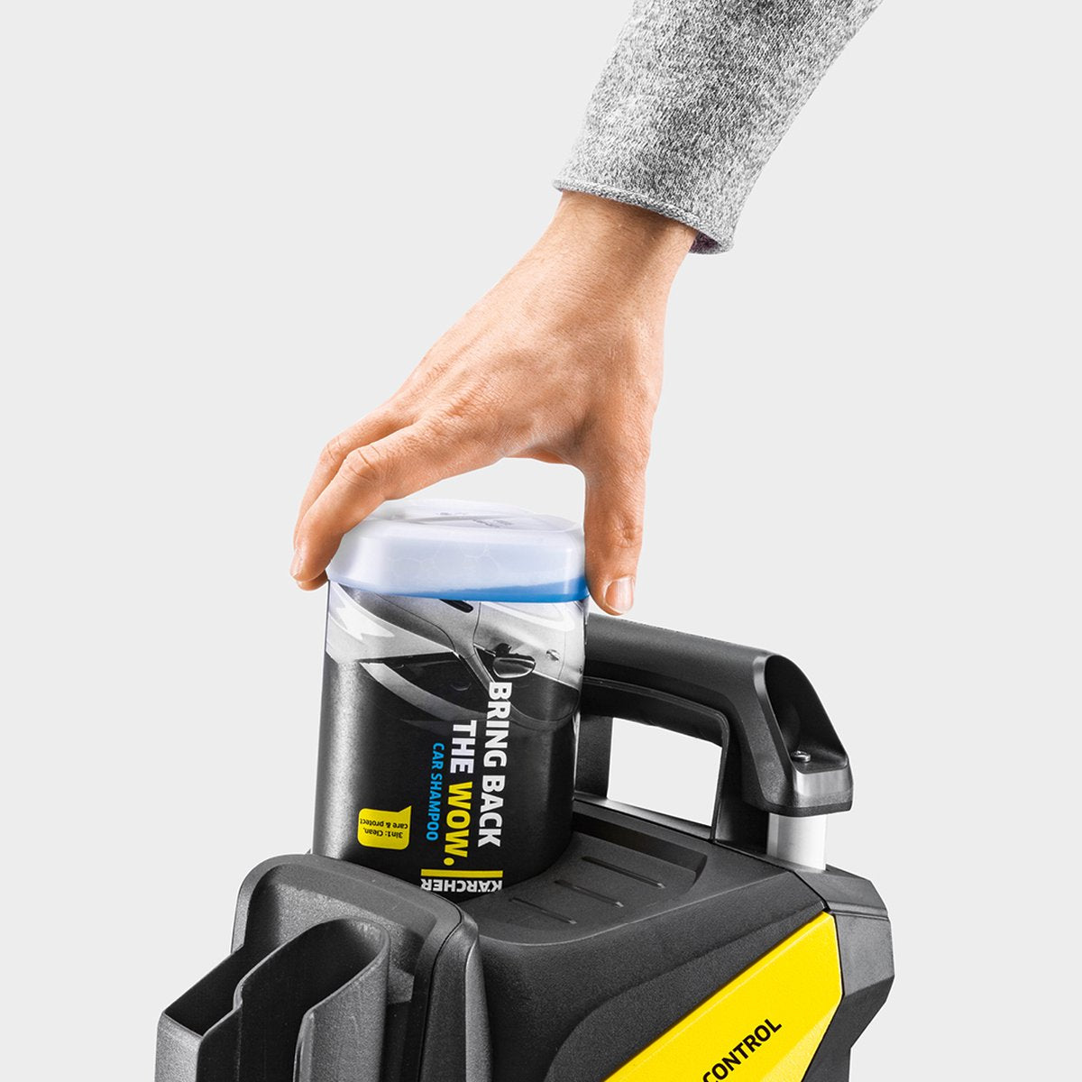 Kärcher K 5 Premium Power Control Flex Home Hogedrukreiniger - PremiumFlex hogedrukslang - 145 bar - 500 l/u - 40 m²/u - Slanghaspel - T 5 Terrasreiniger - Reinigingsmiddel - App ondersteuning