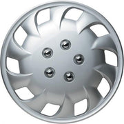 Car Plus Wieldoppen Van Edition 16 Inch Abs Zilver Set Van 4