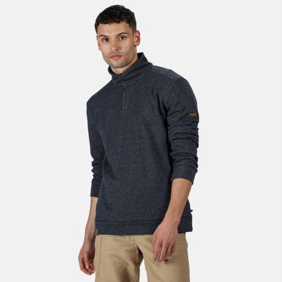 Regatta - Men's Theon Coolweave Lightweight Sweatshirt - Outdoortrui - Mannen - Maat XXXL - Blauw
