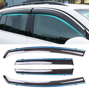 4 STKS Raam Sunny Rain Vizier Zonnescherm Sunny Rain Guard voor Honda Fit 2014-2018 Versie Derde Generatie Hatchback