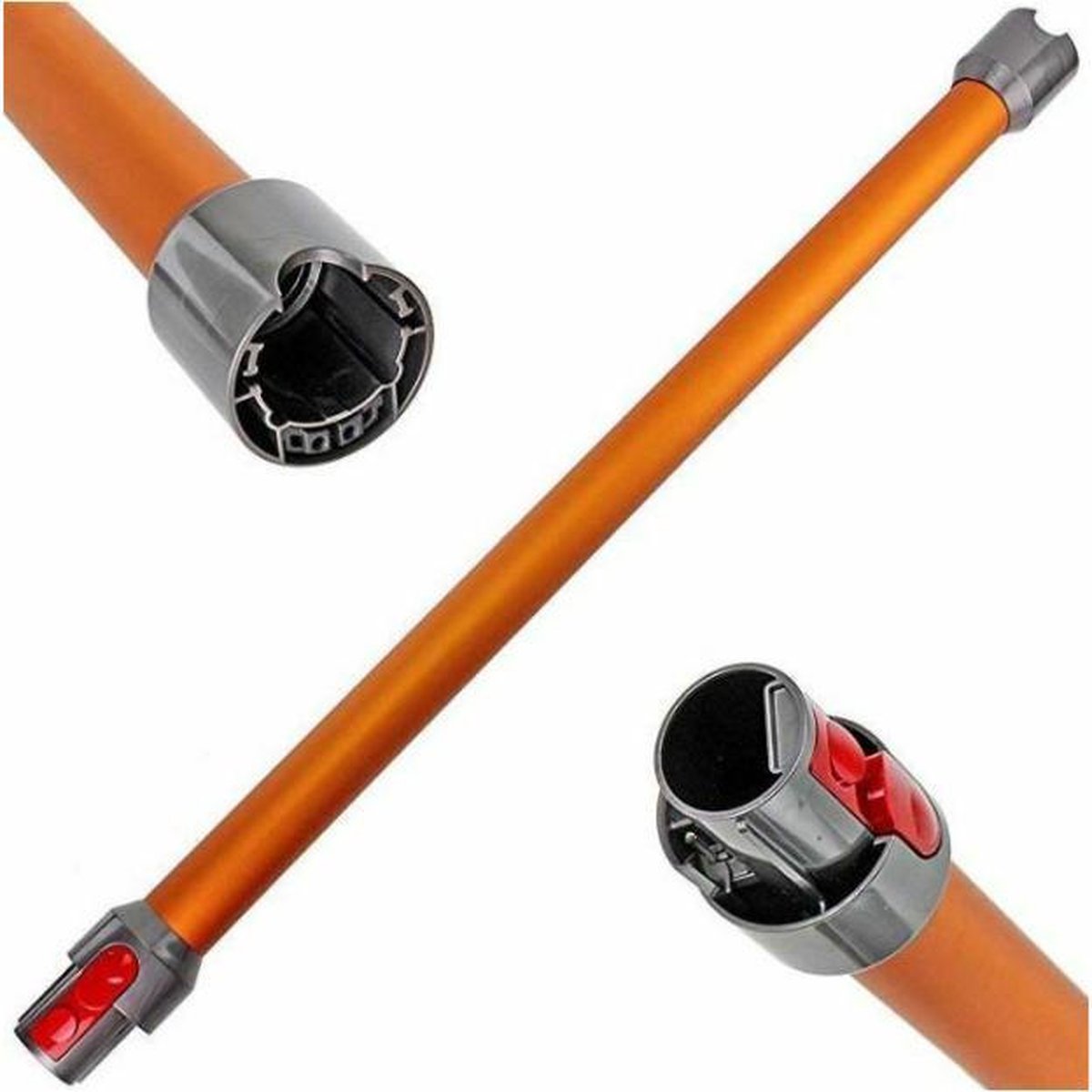 Dyson stofzuigerstang buis geel - 720 x 52 x 52 mm - stofzuiger origineel stofzuigerbuis zuigbuis