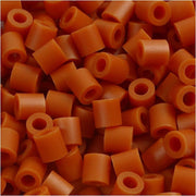 Strijkkralen afm 5x5 mm gatgrootte 2 5 mm rood bruin (32254) medium 1100stuks