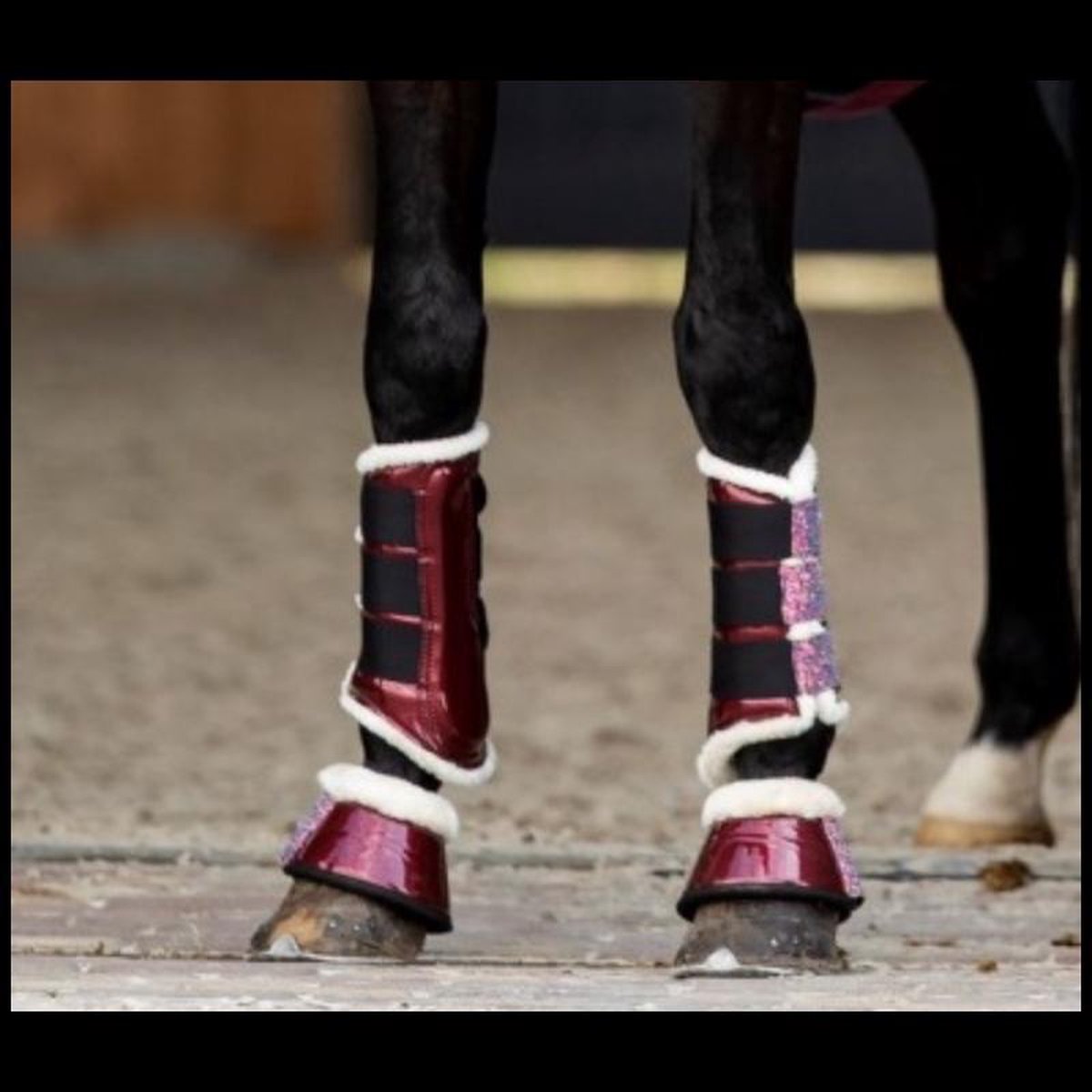 HB Gold Rush Glitter Trainingsboots