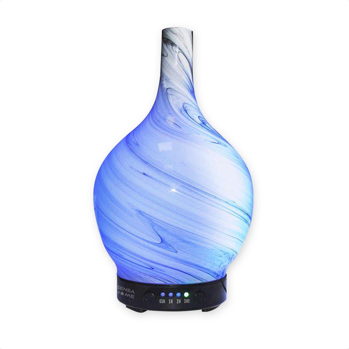 SensaHome Aroma Diffuser van Glas - 100ml - Grijs