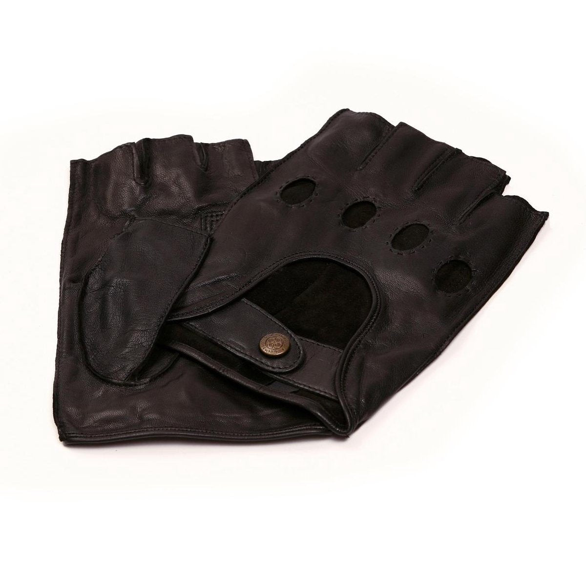 Leren autohandschoenen heren model Minneapolis Color: Black
