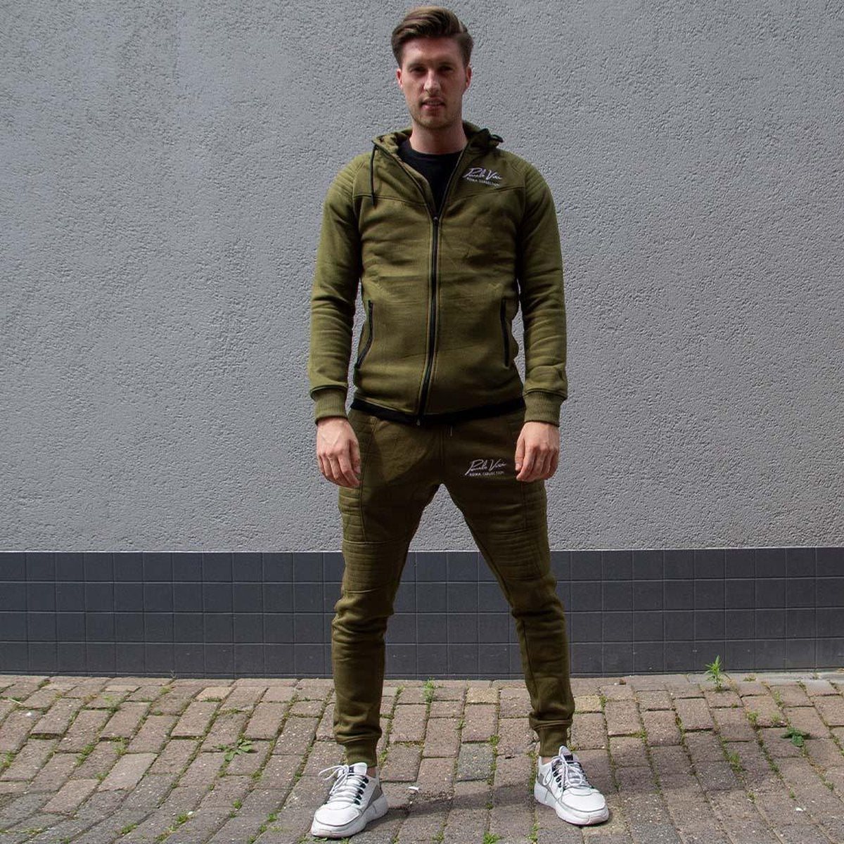 Paulo Vici Joggingpak -Trainingspak heren - Tracksuit - Groen