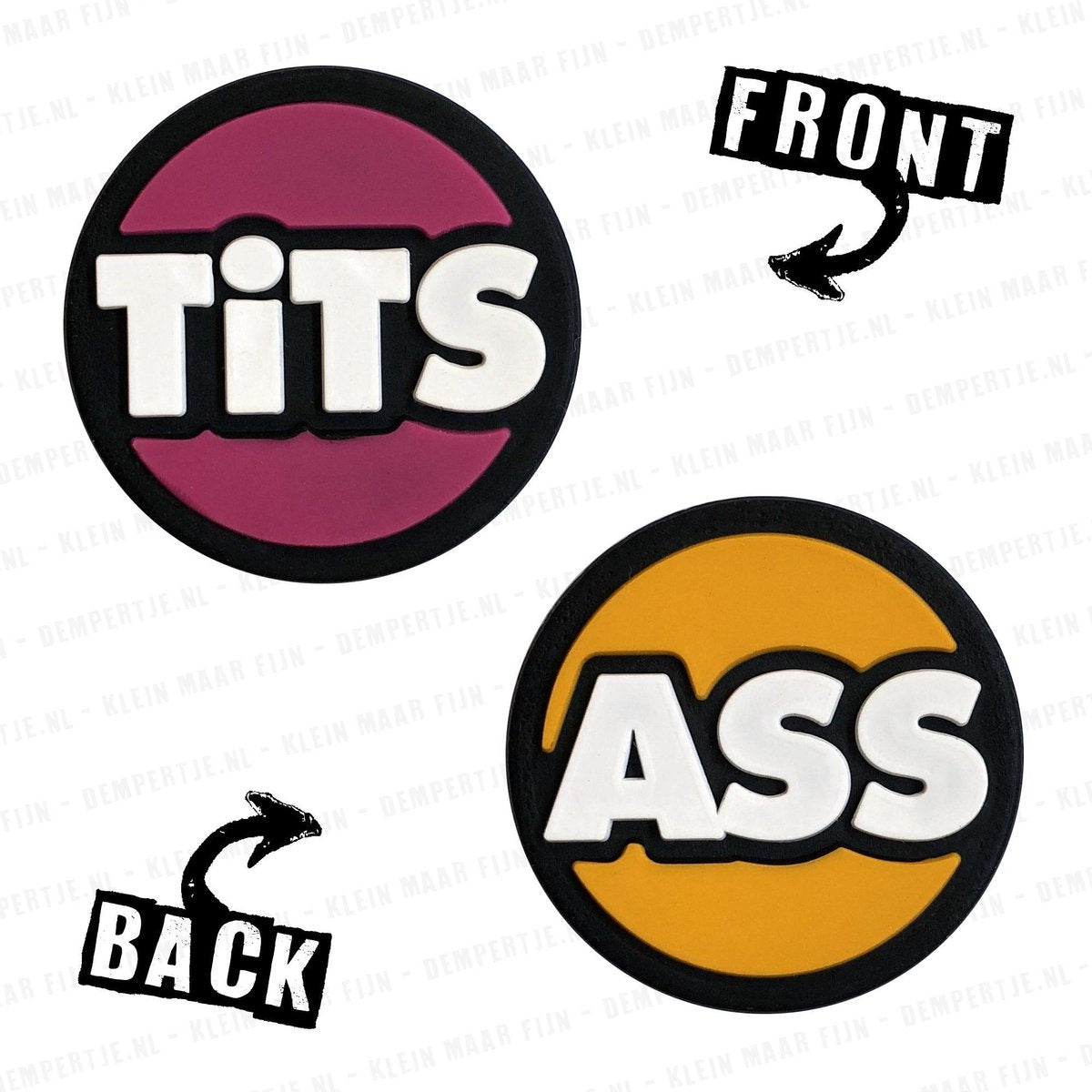Dempertje.nl - Tennisdemper 1 stuk - Tosdemper - Tits/Ass - #082