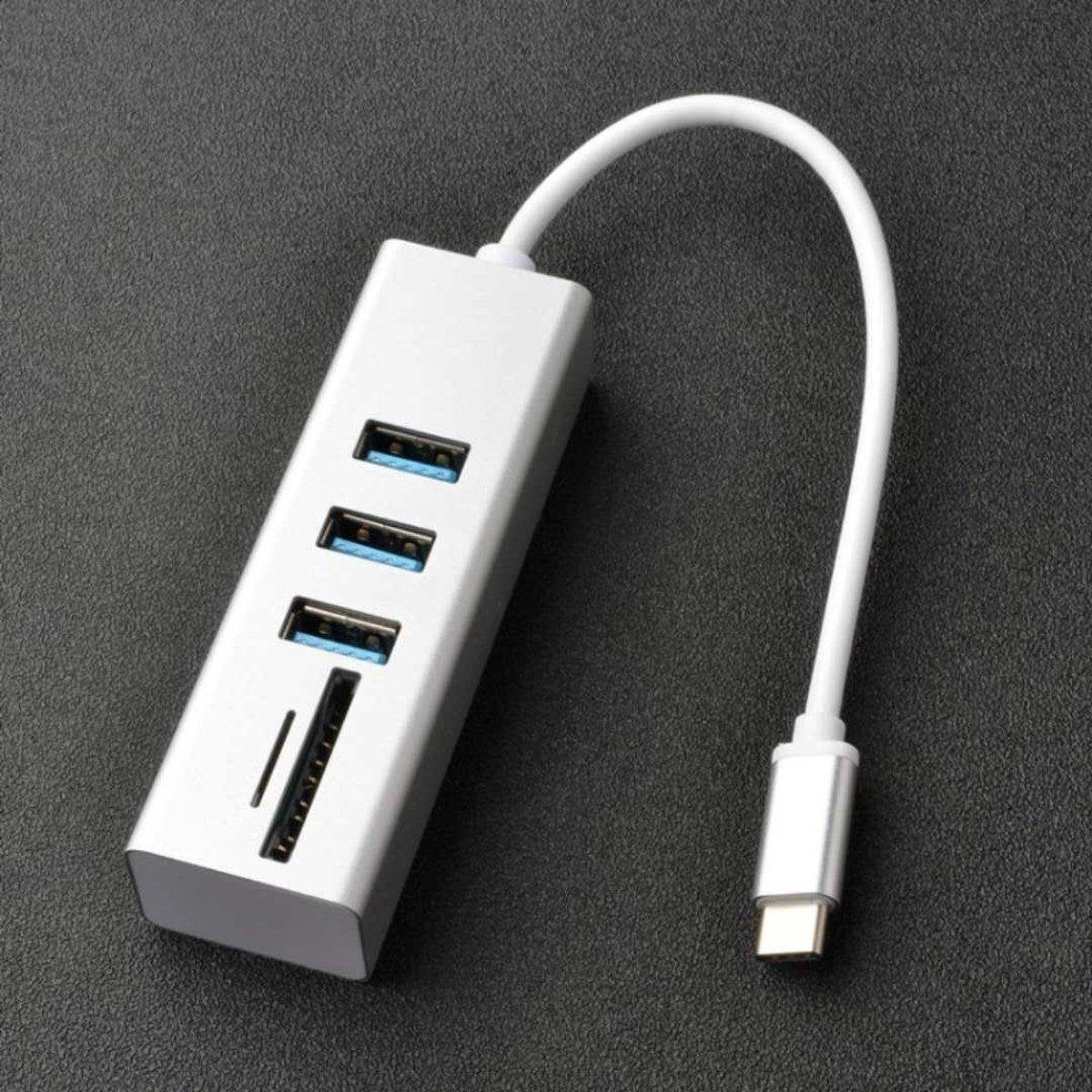 Sounix 5 in 1 USB HUBS - High Speed 3 Ports USB - USB multifuntionele kaart lezer Micro SD