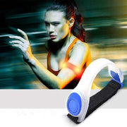 LED Hardloop Sportarmband -  BLAUW | INCL 4 Batterijen | Sportarmband | Safety sport armband | Hardlopen | Veiligheidsband | Hardloop verlichting | Lampje hardlopen | Armband hardloop-sport-fiets-wandelen | wandelen-hond |