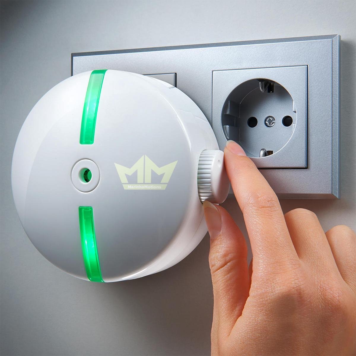 Marinho Motions® Compacte  Ionen Luchtreiniger met ionisator – Luchtreinigers