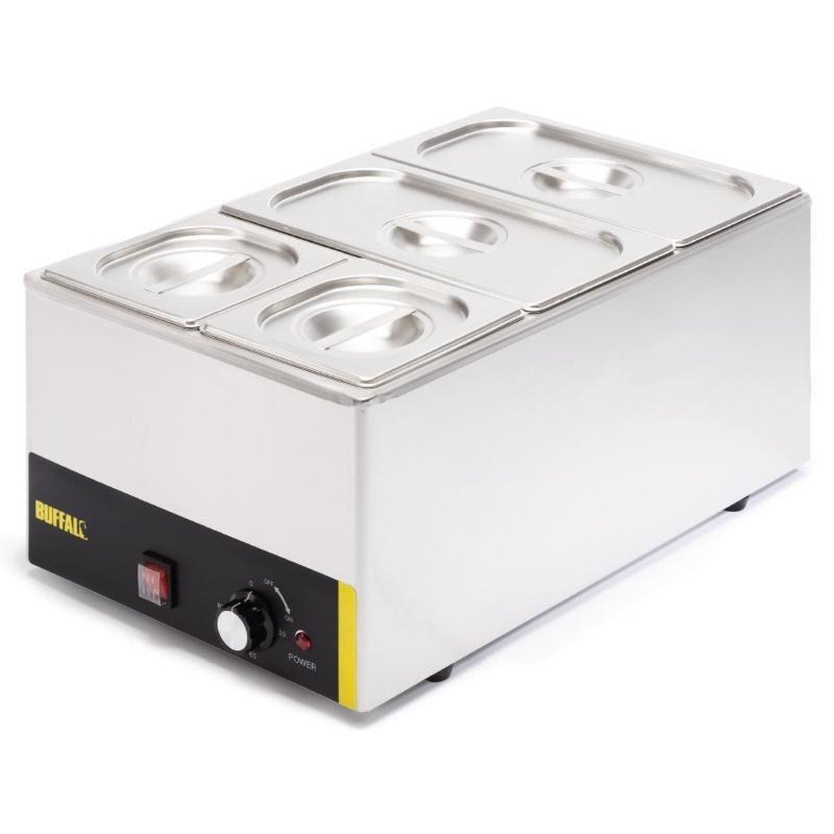 Buffalo bain marie met GN bakken