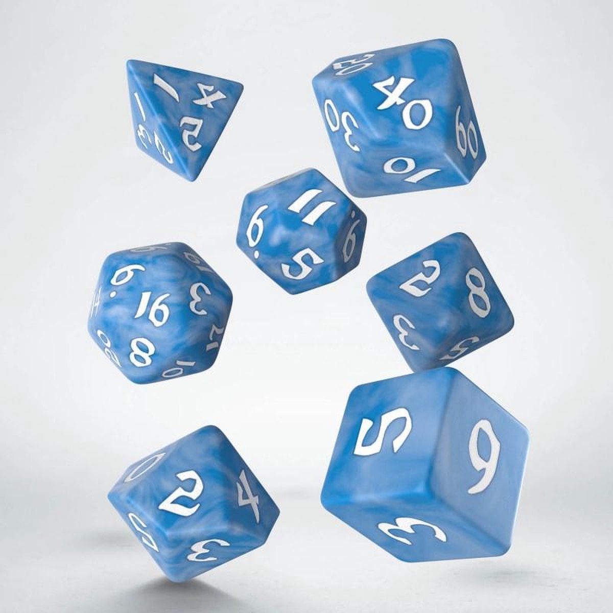 Classic Runic - Glacier w/white
