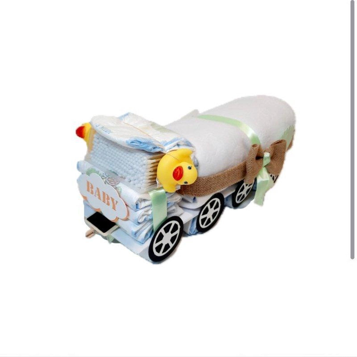 Luiertaart Vrachtwagen Unisex | Kraamcadeau | Kraampakket | Baby Cadeau