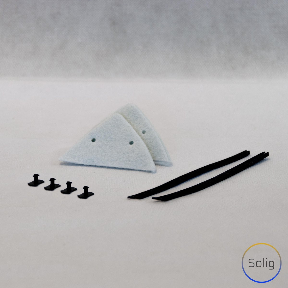 Sponzen re-full set voor Hoopy™ Magnetische Ramenwasser (wit/rood)