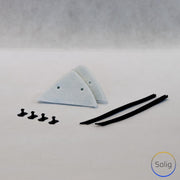Sponzen re-full set voor Hoopy™ Magnetische Ramenwasser (wit/rood)