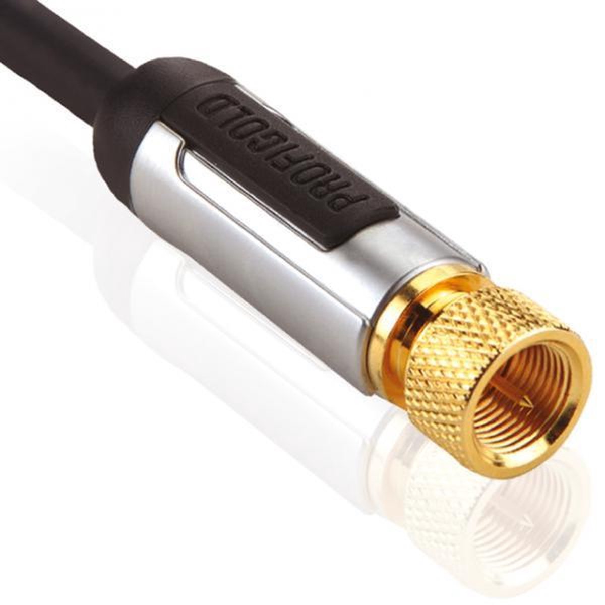 Profigold - F-Connector Kabel - zwart - 3 meter