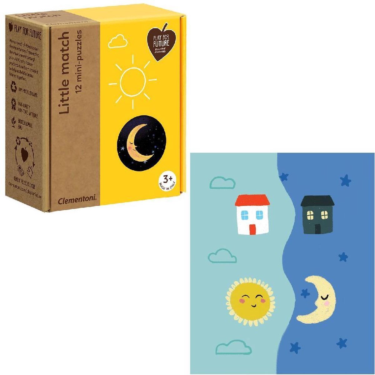 Clementoni Little Match Dag En Nacht