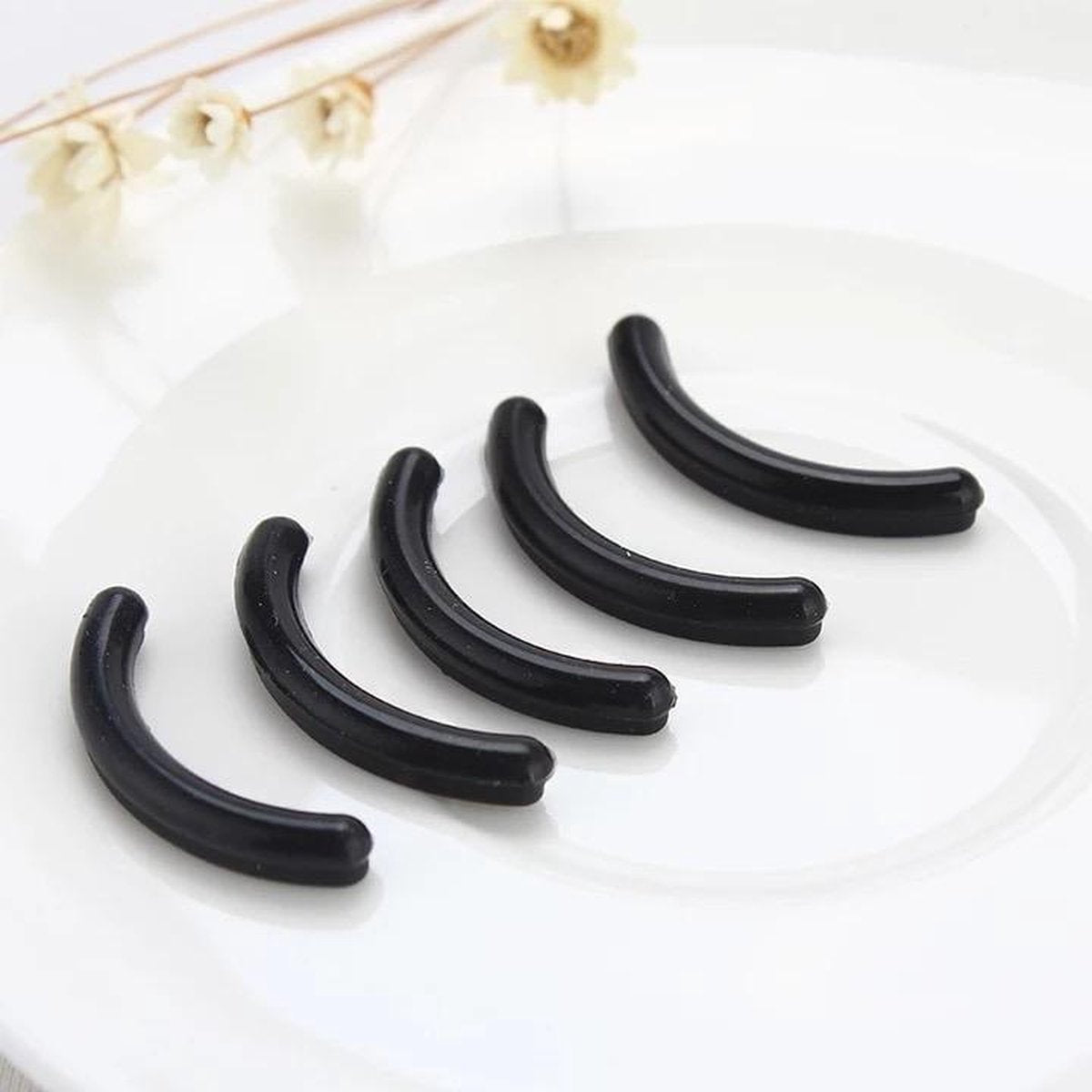 Wimperkruller rubber Baratoxl-refill wimperkruller - Zwart 5 stuks