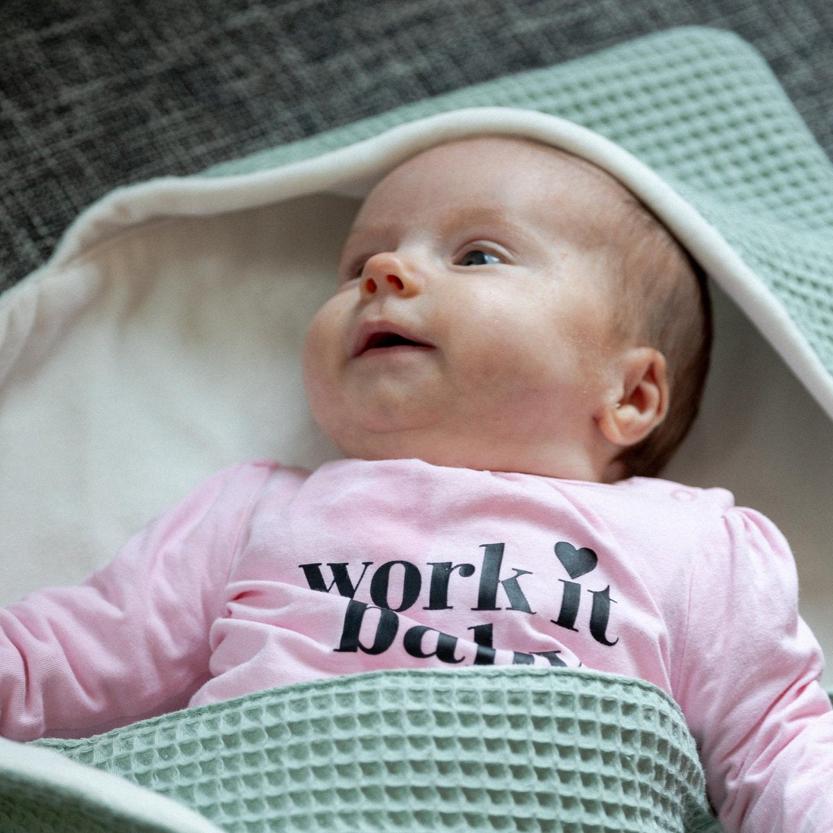 Life-Maxx | Anti straling baby omslagdoek - Groen
