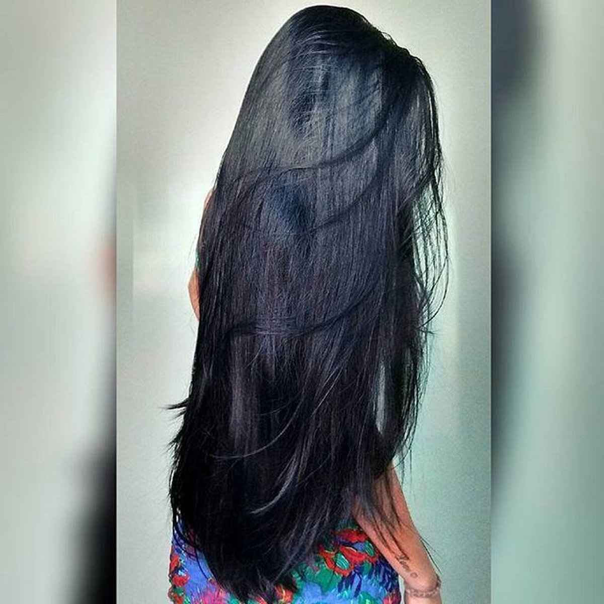 Hair Halo Hair Wire  Extensions zwart 60cm 100%echt haar 120gram