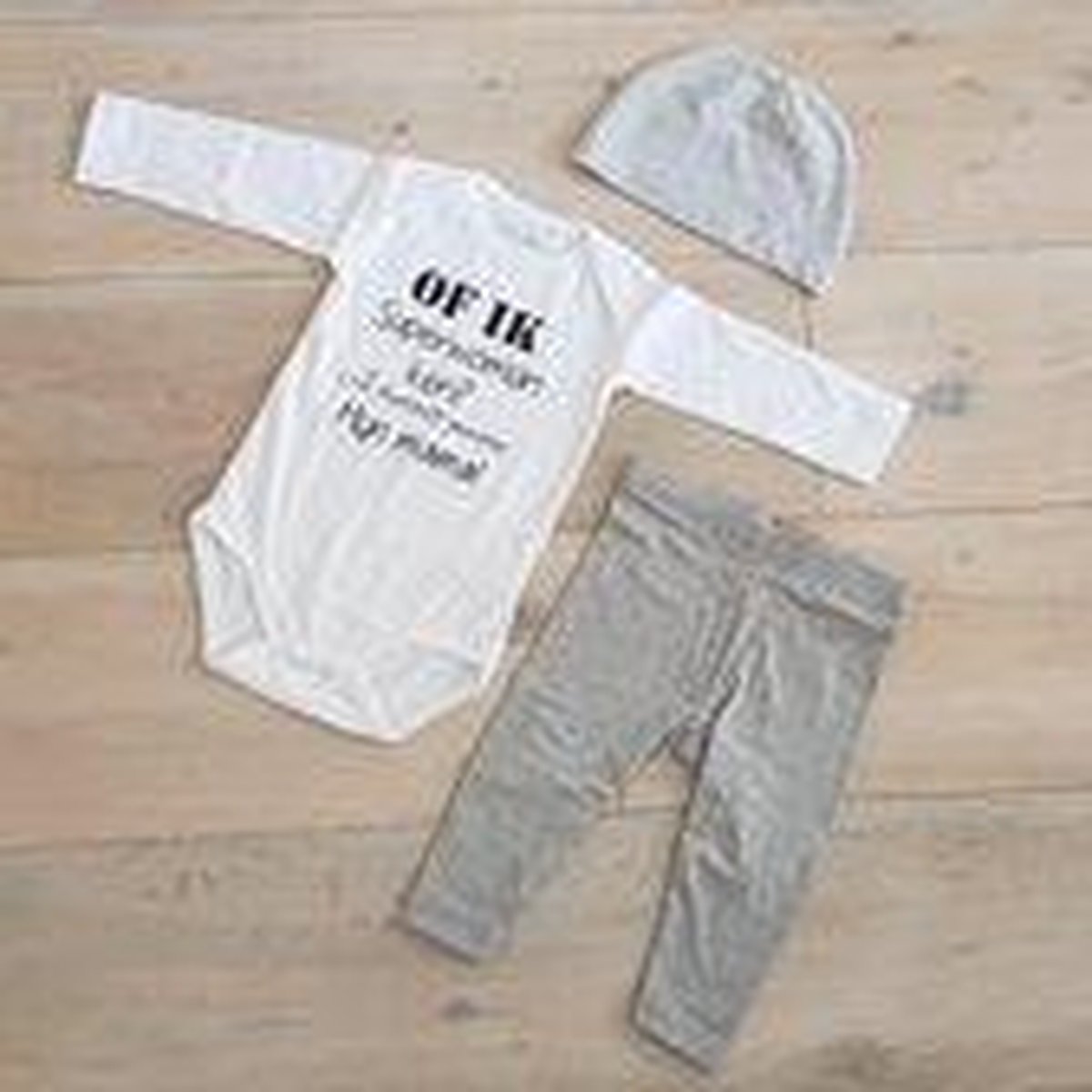 Baby cadeau geboorte meisje jongen set met tekst aanstaande zwanger kledingset pasgeboren unisex Bodysuit |  babykleding Huispakje | Kraamkado | Gift Set babyset kraamcadeau pakje babygeschenk babygeschenkset kraampakket