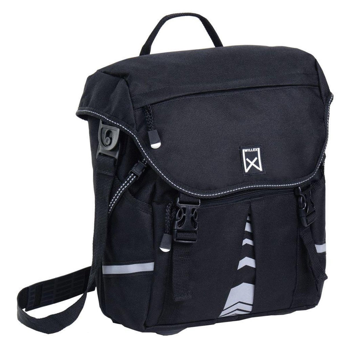 Willex Pakaftas S 1200 Enkele Fietstas - 10 l - Zwart