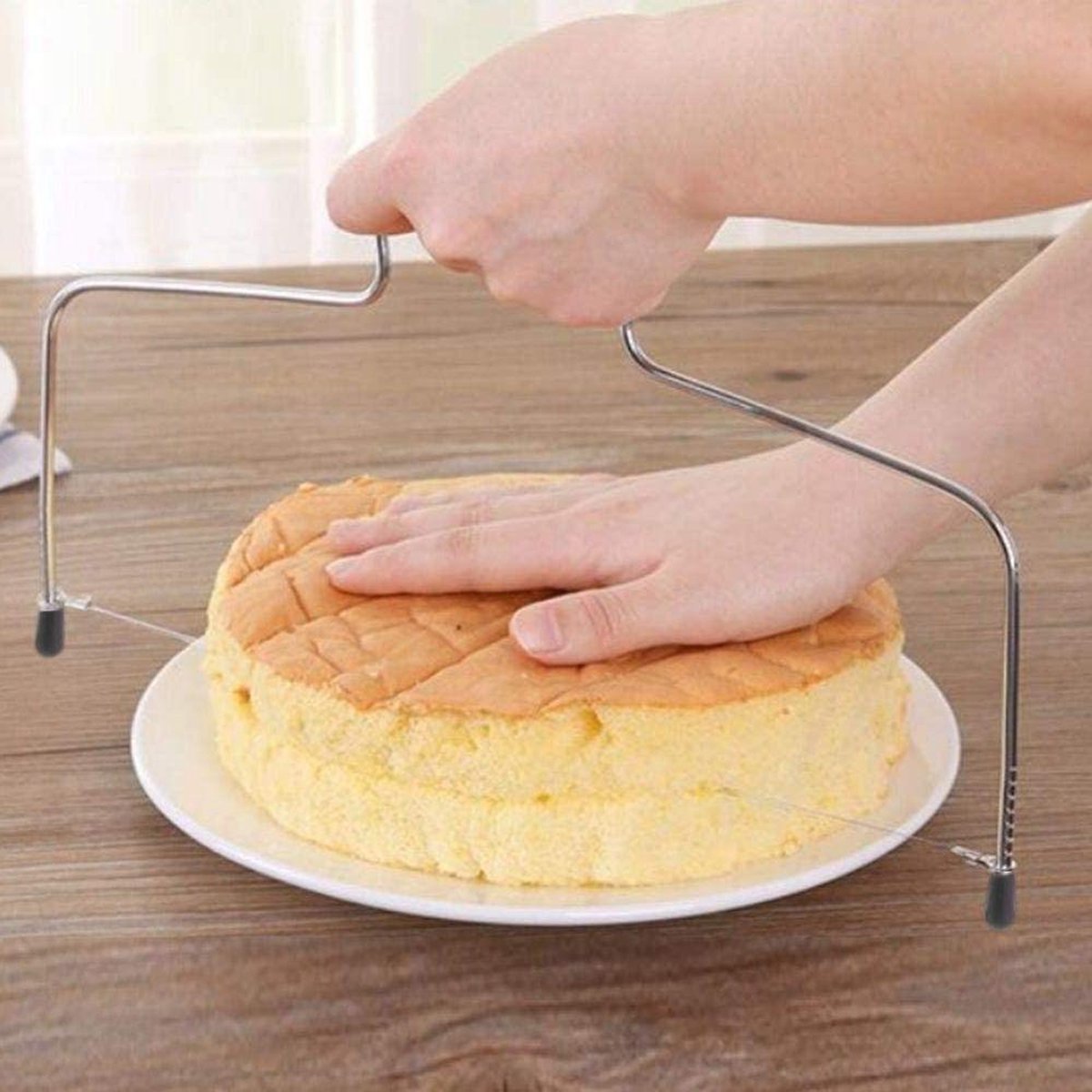 Orange85 Cakesnijder - Taartzaag - Taartsnijder - Taartverdeler - Taartzaag snijder - Taartmes