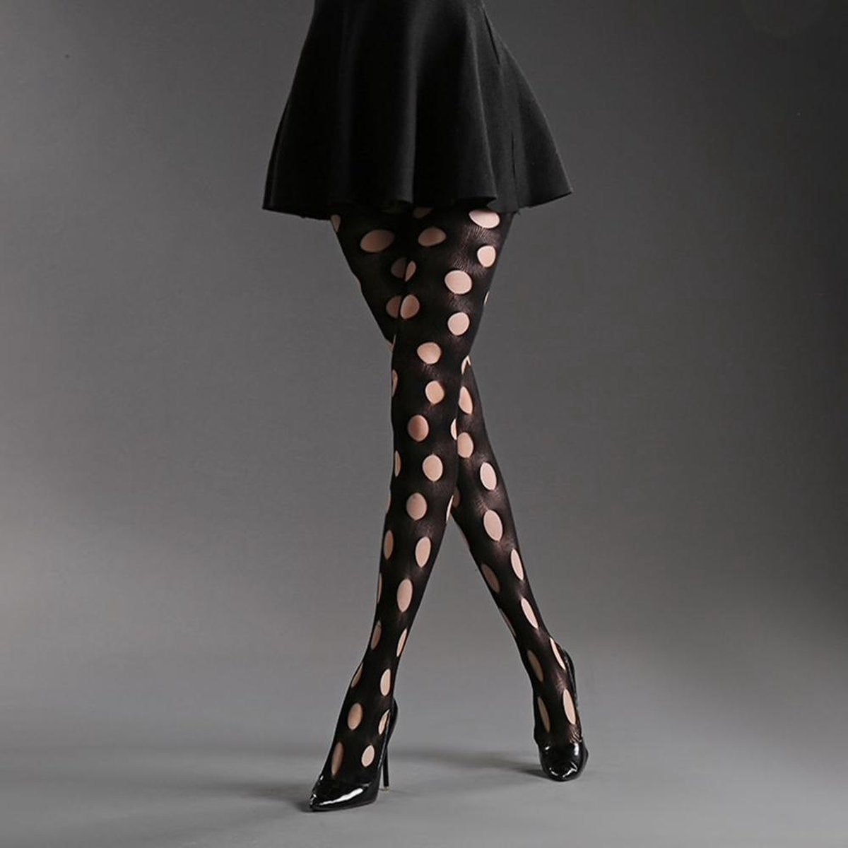 Zwarte super elegante Panty - Paola